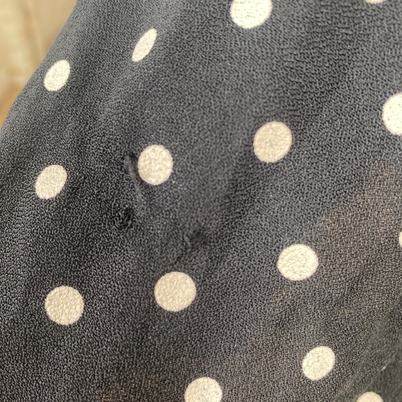 Vintage 1990s Pin Up Polka Dot Dress - Picture 7 of 7